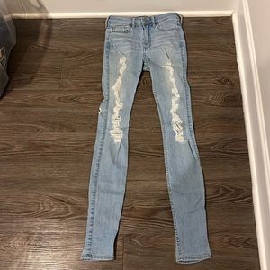 Hollister high rise jeans LONG
